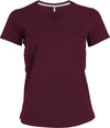 LADIES' SHORT-SLEEVED V-NECK T-SHIRT | KA381