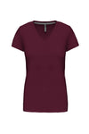 LADIES' SHORT-SLEEVED V-NECK T-SHIRT | KA381