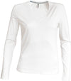 LADIES' LONG-SLEEVED V-NECK T-SHIRT | KA382