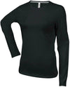 LADIES' LONG-SLEEVED CREW NECK T-SHIRT | KA383