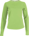 LADIES' LONG-SLEEVED CREW NECK T-SHIRT | KA383