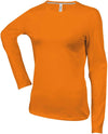 LADIES' LONG-SLEEVED CREW NECK T-SHIRT | KA383