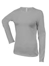 LADIES' LONG-SLEEVED CREW NECK T-SHIRT | KA383