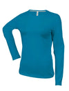 LADIES' LONG-SLEEVED CREW NECK T-SHIRT | KA383