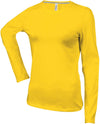 LADIES' LONG-SLEEVED CREW NECK T-SHIRT | KA383