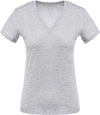 LADIES' SHORT-SLEEVED V-NECK T-SHIRT | KA390