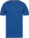 MEN'S SHORT-SLEEVED ORGANIC T-SHIRT WITH RAW EDGE NECKLINE | KA398