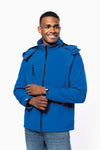 MEN'S DETACHABLE HOODED SOFTSHELL JACKET | KA413