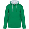 MEN'S CONTRAST HOODED SWEATSHIRT | KA446