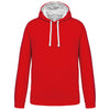 MEN'S CONTRAST HOODED SWEATSHIRT | KA446