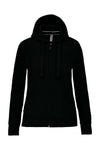 LADIES' FULL ZIP HOODED SWEATSHIRT | KA464