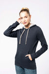 LADIES’ CONTRAST HOODED SWEATSHIRT | KA465