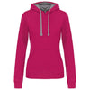 LADIES’ CONTRAST HOODED SWEATSHIRT | KA465