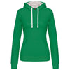 LADIES’ CONTRAST HOODED SWEATSHIRT | KA465