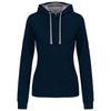 LADIES’ CONTRAST HOODED SWEATSHIRT | KA465