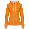 LADIES’ CONTRAST HOODED SWEATSHIRT | KA465