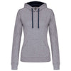 LADIES’ CONTRAST HOODED SWEATSHIRT | KA465