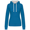 LADIES’ CONTRAST HOODED SWEATSHIRT | KA465