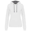 LADIES’ CONTRAST HOODED SWEATSHIRT | KA465