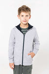 KIDS' FULL ZIP HOODED SWEATSHIRT | KA486