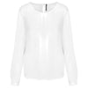 LADIES' LONG-SLEEVED CREPE BLOUSE | KA5003