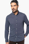 LONG-SLEEVED JACQUARD KNIT SHIRT | KA507