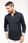 LONG-SLEEVED WASHED COTTON POPLIN SHIRT | KA517