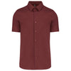 SHORT-SLEEVED COTTON/ELASTANE SHIRT | KA531