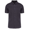 SHORT-SLEEVED COTTON/ELASTANE SHIRT | KA531