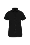 LADIES' SHORT-SLEEVED COTTON/ELASTANE SHIRT | KA532