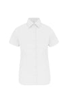 LADIES' SHORT-SLEEVED COTTON/ELASTANE SHIRT | KA532