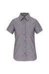 LADIES' SHORT-SLEEVED OXFORD SHIRT | KA536