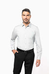 MEN'S LONG-SLEEVED COTTON POPLIN SHIRT | KA541