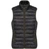 LADIES' LIGHTWEIGHT SLEEVELESS FAKE DOWN JACKET | KA6114