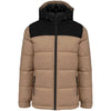 UNISEX BI-TONE PADDED JACKET WITH HOOD | KA6163