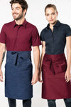 POLYCOTTON LONG APRON | KA897