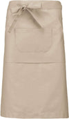 POLYCOTTON LONG APRON | KA897