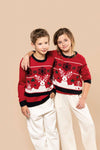 KIDS’ CREW NECK CHRISTMAS JUMPER | KA9012