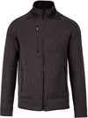 MEN'S FULL ZIP HEATHER JACKET | KA9106