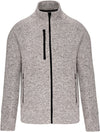 MEN'S FULL ZIP HEATHER JACKET | KA9106