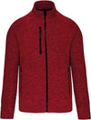 MEN'S FULL ZIP HEATHER JACKET | KA9106