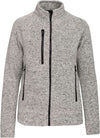 LADIES' FULL ZIP HEATHER JACKET | KA9107