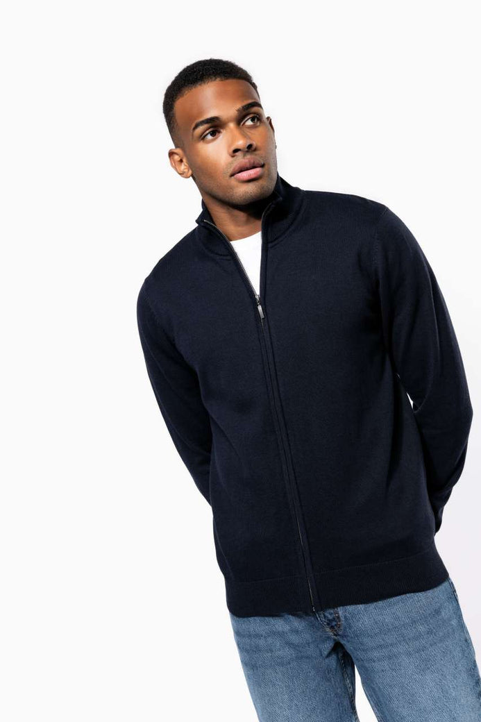 butcher products ニットポロ MEN'S FULL ZIP CARDIGAN | KA961 – HADEPO | Depozit de haine
