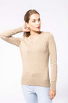 LADIES' V-NECK JUMPER | KA966