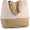 CANVAS & JUTE HOLD-ALL SHOPPER BAG | KI0235