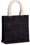 JUTE CANVAS TOTE - SMALL | KI0272