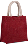 JUTE CANVAS TOTE - SMALL | KI0272