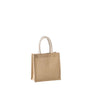 JUTE CANVAS TOTE - SMALL | KI0272