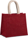 JUTE CANVAS TOTE - MEDIUM | KI0273