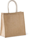 JUTE CANVAS TOTE - LARGE | KI0274